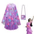 thumbnail image 2 of Nuevo disfraz de Disney para niñas, vestido de princesa, vestido Floral de hoja de loto para fiesta de cumpleaños, vestido de carnaval para niñas zhangyuxiang unisex, 2 of 2