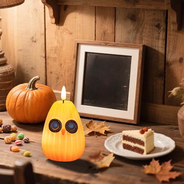 Halloween Owl Night Light LED Funny Decorative Lighting For Bedroom Living Room Kids Nursery Home