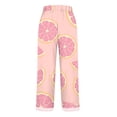 thumbnail image 5 of Casual Pants for Women Retro Printed Loose Pocket Patchwork Cotton Linen Casual Pants, 5 of 6