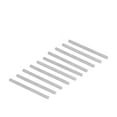 thumbnail image 4 of Hex Coupling Bar, Standoff Stainless Steel Long Rod Nut 10Pcs  For  For TETRIX For Lathe Equipment, 4 of 8