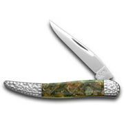 Schatt & Morgan Toothpick Knife Genuine Chipped Abalone Stainless Pocket