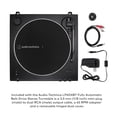 thumbnail image 4 of Audio-Technica AT-LP60XBT Tocadiscos estéreo Bluetooth (negro) con monitores de estudio Bluetooth de 3 pies - Par (2 artículos), 4 of 5