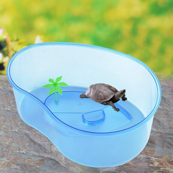 Mosey Safe Reptile Feeding Box Fall Resistant Aquarium Supplies Prevent Escaping