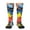 2 Black-2, variant on Funny Cats Thigh High Socks Extra Long Stretchy Sock Women Over Knee High Opaque Stocking Daily Wear