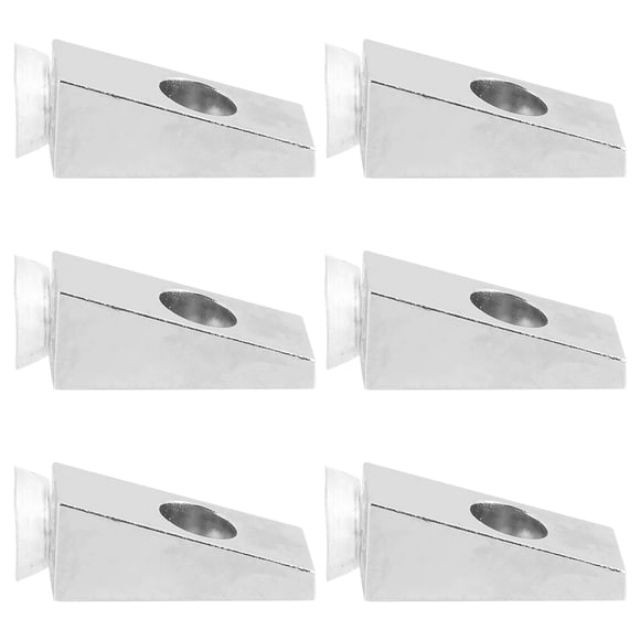 ADDHAT 6Ud Soportes Para Estantes De Vidrio Con Fijación Manual Para Organizar Garajes Y Herramientas