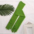 thumbnail image 2 of Guardurnaity 2 uds 45cm Multicolor mujer largo vestido de cena guantes cálidos leche señoras mitones guante conducción otoño Festival fiesta guantes y mitones Verde oscuro Guardurnaity AP018856-16, 2 of 6