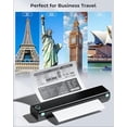 thumbnail image 2 of Impresora portátil inalámbrica Phomemo M08F para viajes, impresora térmica Bluetooth compatible con papel tamaño carta (8,5" x 11"), pequeña, sin tinta, compatible con iOS, Android y portátiles para c, 2 of 5