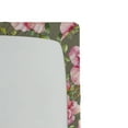 thumbnail image 3 of Ambesonne Romantic Floral Fitted Sheet, Asian Springtime, Twin Size, Pale Pink Fern Green, 3 of 5