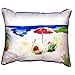 thumbnail image 3 of Betsy Drake SN380 11 x 14 Po Parapluie de Plage Rouge Petit Oreiller Intérieur et Extérieur, 3 of 4