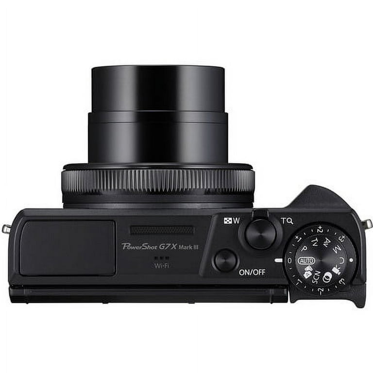 Canon PowerShot G7 X Mark III Compact Digital Camera with Canon PowerShot G7 X Mark III Compact Digital Camera with