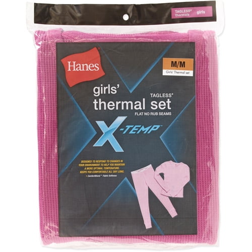 Hanes Girls' Thermal Set
