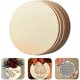 thumbnail image 5 of Rebanada De Madera En Bruto, Madera Natural En Blanco Redonda De 30 Cm, Rebanadas De Madera En Bruto En Blanco Para Manualidades Diy, Etiquetas De Círculos De Chips De Madera Redondos, 5 of 5