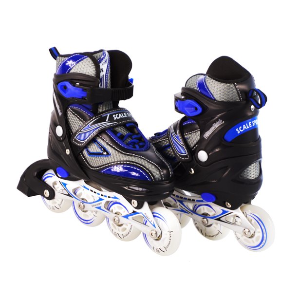 Kids Adjustable Inline Skates For Girls and Boys Durable Outdoor Skates