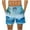 Blue^, variant on Jjayotai George Shorts Men Above the Knee, Men's Swim Trunks, Beach Swimming Shorts with Drawstring and Pockets, Mens Shorts
