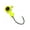 Chartreuse, variant on BoneHead Tackle BX 1/16oz Round Ball Jighead Chartreuse