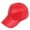 Red, variant on [BRAND Cleance Sale!]Genuine Leather Baseball Cap Men Women Adjustable Solid Color Leather Peaked Cap
