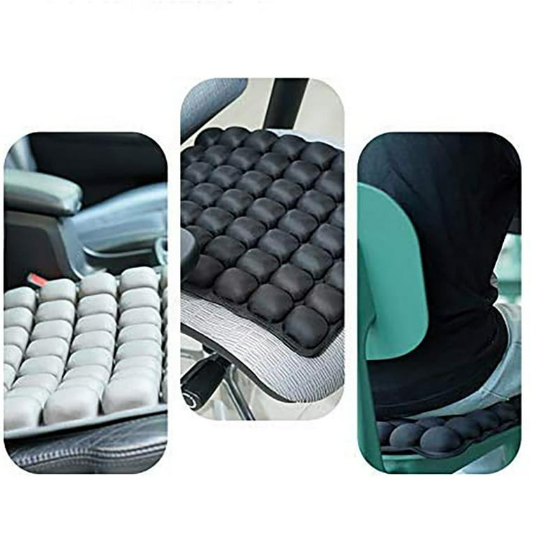Car Seat Cushion Memory Foam Car Seat Pad Sciatica Lower Back Pain Relief  Non-Slip Car Seat Cover For Driving Office Home - AliExpress