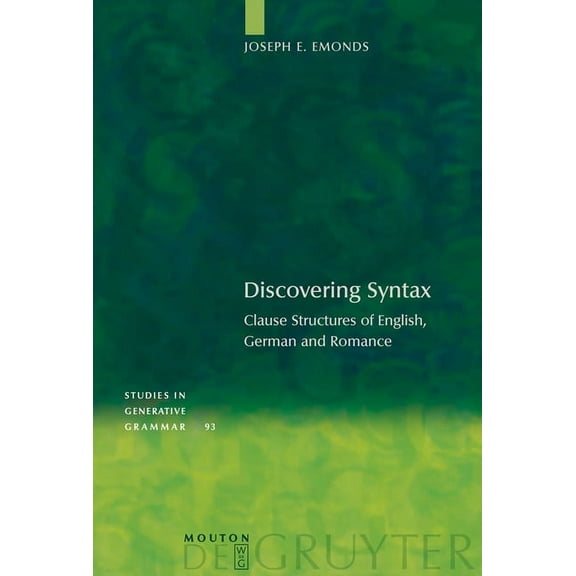 Studies in Generative Grammar [Sgg] Discovering Syntax, Book 93, (Hardcover)
