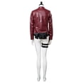 thumbnail image 5 of Disfraz de Claire para cosplay, chaqueta de cuero roja, disfraz para fiesta de carnaval y Halloween para mujer adulta, 5 of 5