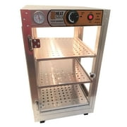 Heatmax Commercial Countertop Food Warmer Display Case With Water Tray 14x14x24 by Rodriguez Bakery Equipment