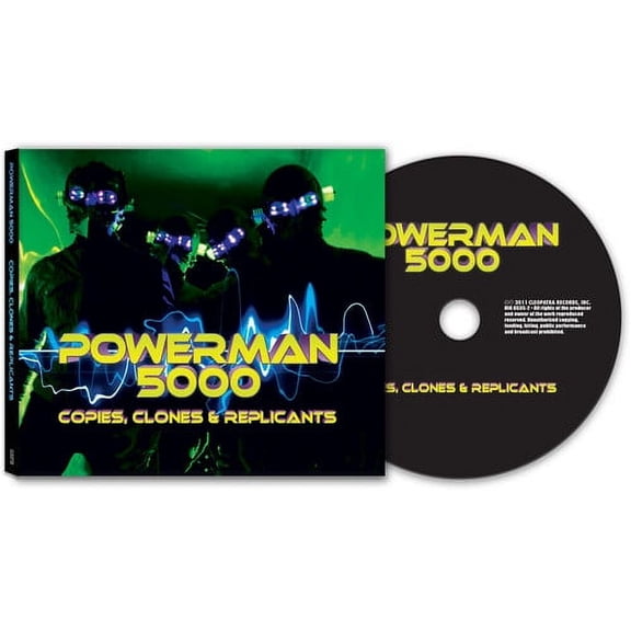 Powerman 5000 - Copies Clones & Replicants - Music & Performance - CD
