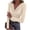 Beige, variant on Cowl Neck Tops for Women Elegant Casual Solid Color Long Sleeve Shirts Fall Dating Outfits