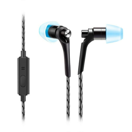 In-Ear Headphones, Sound Quality Earbuds Earphones with Mic by 01 Audio Stereo Sound- Made for Android Cell Phones, Samsung, iPhone 6, 6 Plus, 5, 5s, 4, iPad