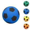 thumbnail image 2 of Foam Soccer Ball, Soccer Ball Size 5, Silent Soccer Ball, 8.5 in Diameter, Orange, Indoor Kids Play Equipment, Active Kids Indoor Play, Training Gear, 1 Pc, 2 of 6