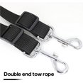 thumbnail image 4 of 1pc Double Leash for 2 Dogs - Adjustable Double Pet Training Leash, Double Slot, Anti-Tangle, Double Dog Leash, Training Leash for Two Dogs, Black, 4 of 5