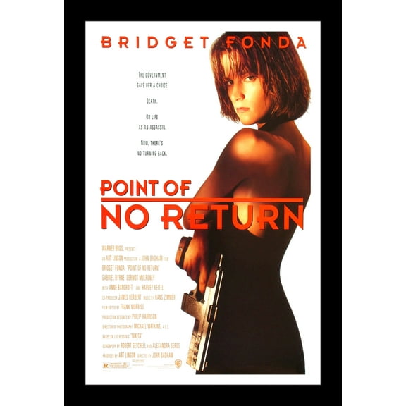 POINT OF NO RETURN - 11x17 Framed Movie Poster