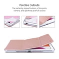 thumbnail image 4 of ULAK iPad 10.2 Case iPad 9th 8th 7th Generation, Slim Stand Smart Shockproof Cover for Apple 9th 8th 7th Gen 2021 2020 2019, Rose Gold, 4 of 9