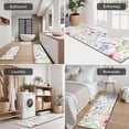 thumbnail image 5 of Pioneer Flower Floral Print Pattern Kitchen Rugs Sets Of 3,Kitchen Runner Rugs Non Skid Washable,Decorative Kitchen Floor Mats for Kitchen,Sink,Laundry,17"x30"+ 17"x47" + 17"x59", 5 of 6