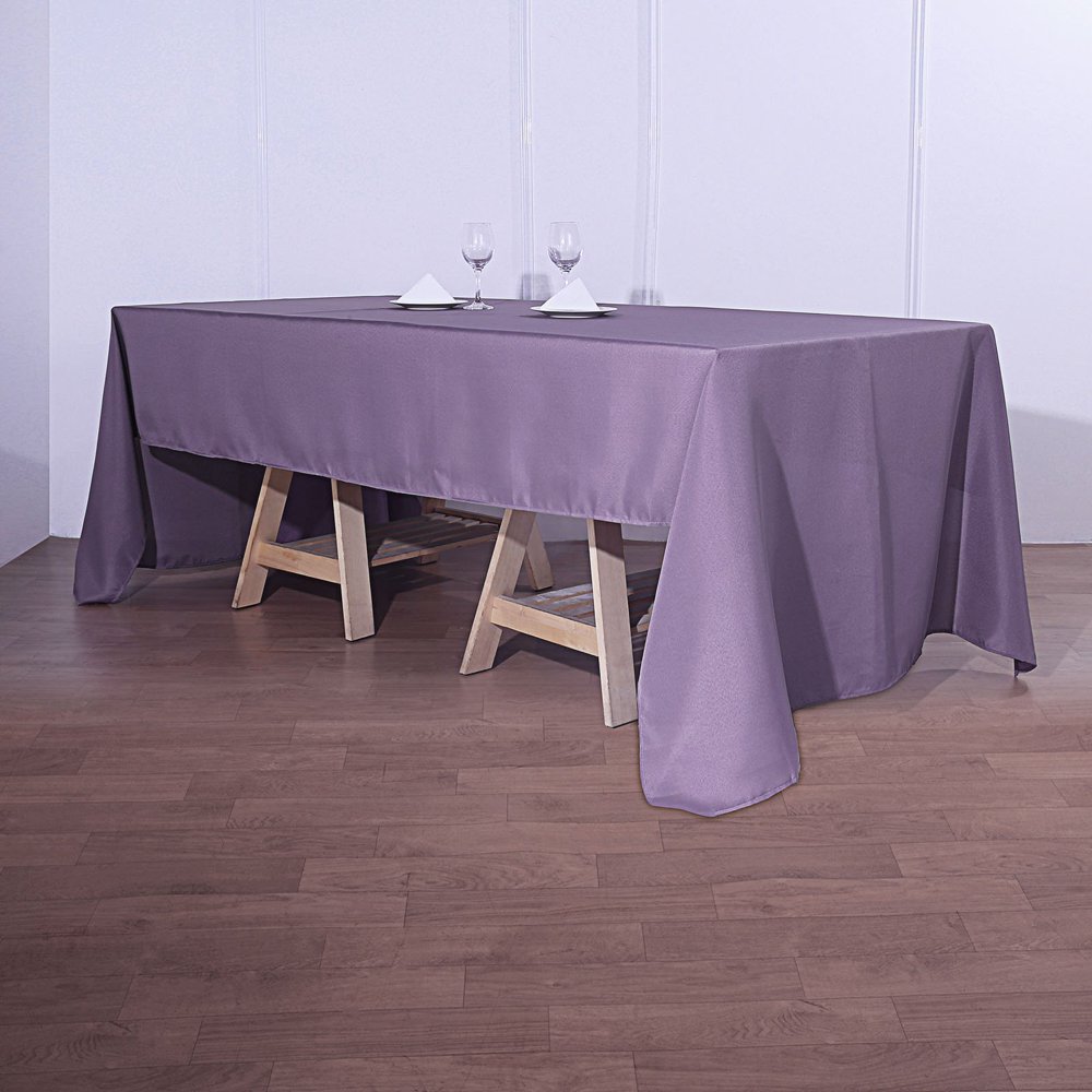 Efavormart 72x120" VIOLET AMETHYST Wholesale Linens Polyester