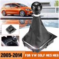 thumbnail image 4 of Car 5/6 Speed Gear Knob Lever Stick Gaiter Boot Cover, 4 of 8