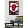 thumbnail image 2 of NBA Chicago Bulls - Maximalist Logo 23 Wall Poster, 22.375" x 34" Framed, 2 of 5