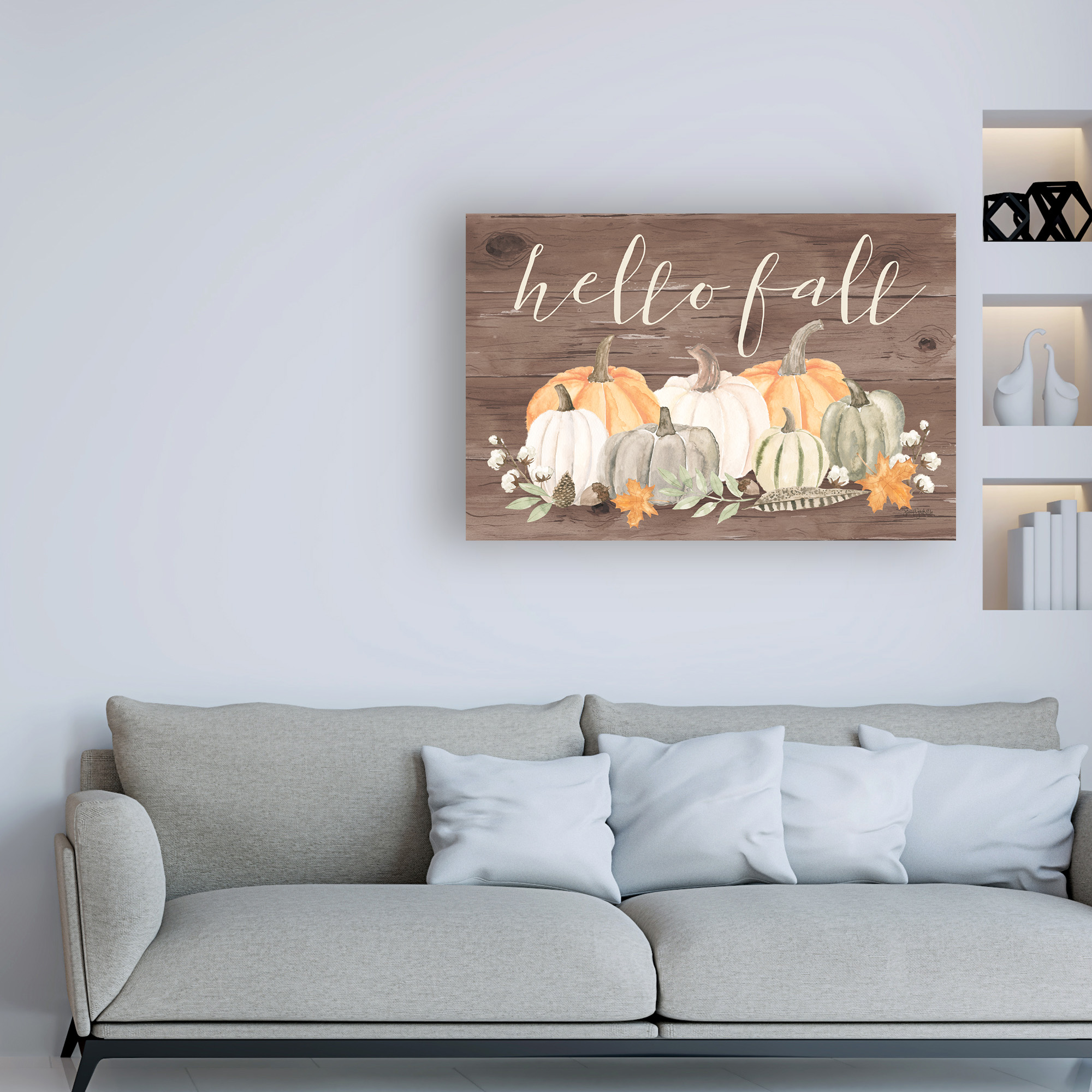 Trademark Fine Art 'Autumn Offering III Dark' Canvas Art by Jenaya Jackson