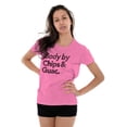 thumbnail image 4 of Body By Chips Guacamole Funny Saying Womens Fitted Plus Size Graphic Tee Brisco Brands 2X, 4 of 5