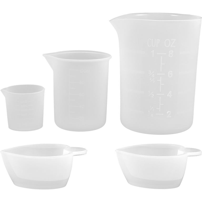 🥤 Silicone UV Resin Measuring Cups 100/350ml 🥤 – RainbowShop for
