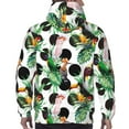 thumbnail image 5 of Hoodies for Men - Polka Dot Parrot Toucan Leaf Long Sleeve Comfrt Men'S Fashion Hoodies & Sweatshirts, Sweatshirts for Men Hoodies Pullover Clothing Clothes with Pouch, 5 of 7