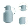 thumbnail image 6 of Fiocias 1.6L Thermal Coffee Carafe Leakproof Teapot Hot Water Jug Vacuum Insulated Flask Blue, 6 of 9