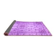 thumbnail image 2 of Ahgly Company Indoor Round Persian Purple Traditional Area Rugs, 4' Round, 2 of 4