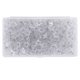 thumbnail image 1 of 200 chinchetas decorativas de plástico transparente con forma de estrella, con caja de corcho de plástico y punta de acero., 1 of 5