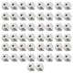 thumbnail image 1 of 50 cuentas espaciadoras de acero inoxidable cuentas sueltas sin costuras para pulseras DIY collares fabricación de joyas ANGGREK Otros, 1 of 8
