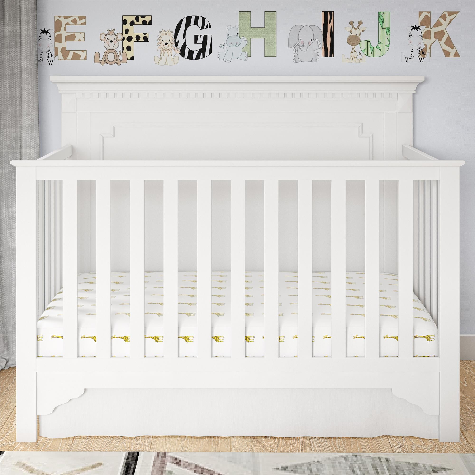 Baby Relax Teri 5 In 1 Convertible Crib Graphite Gray
