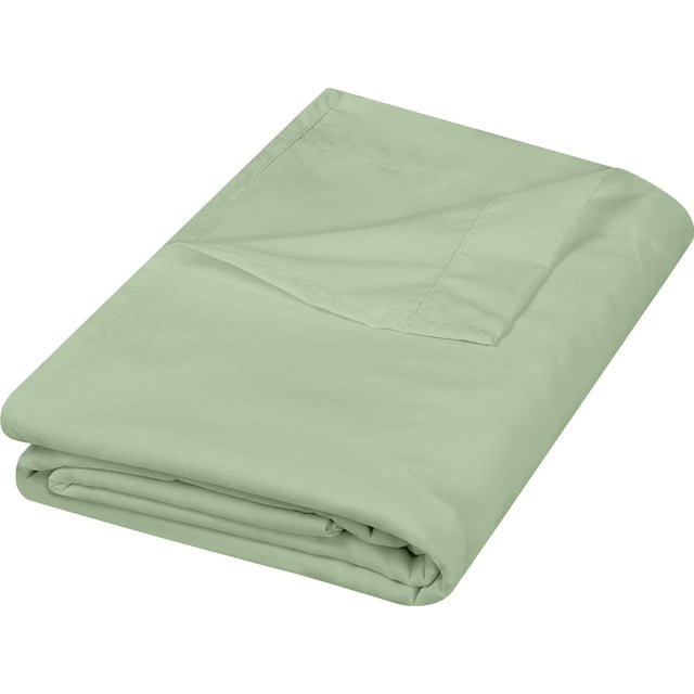 Sábana plana Utopia Bedding Queen Sage, suave microfibra cepillada