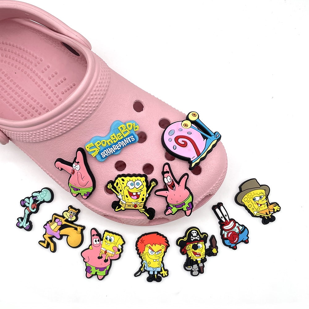 Spongebob charms for crocs hotsell