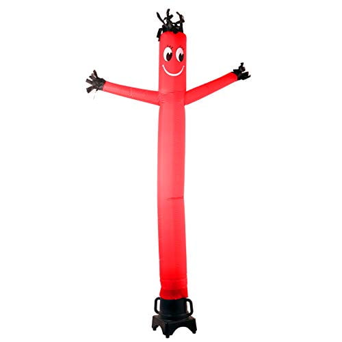 MOUNTO Marionnette Danseuse 8 Pieds avec Souffleur 1/3hp Ensemble Complet (Rouge)
