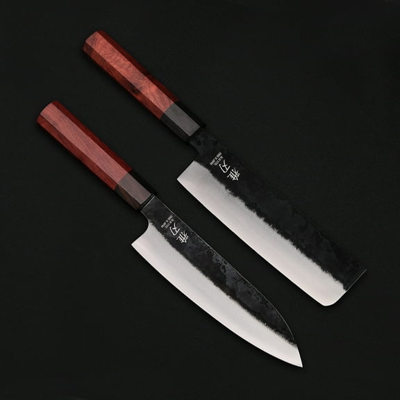 2‑Piece Everyday Essential Set - Japanese Kitchen Knives (Gyuto   Nakiri)