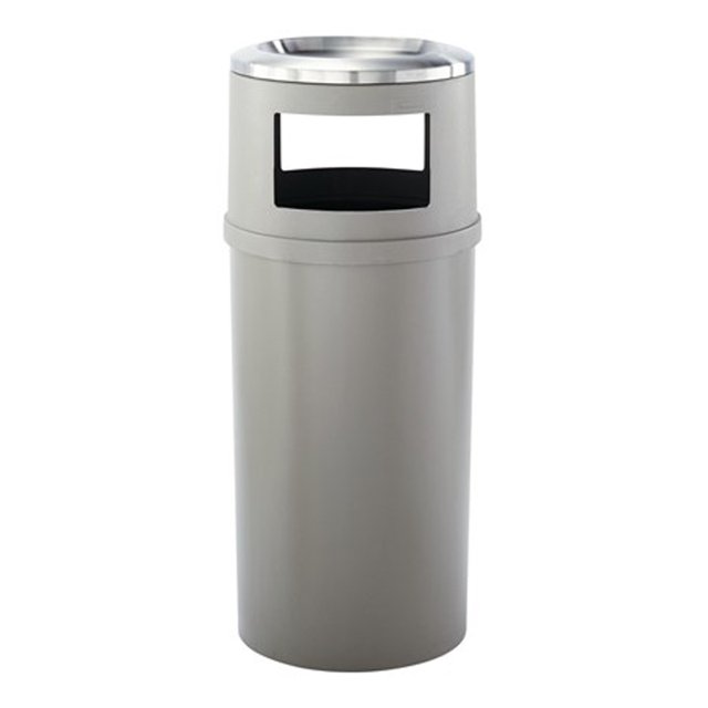 Contenedor Clásico Para Ceniza Sin Puertas 25 Gal Gris Rubbermaid Clásico Ceniza