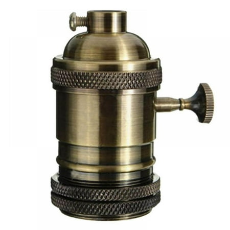 

Lamp Socket E27 Screw Bulb Base Aluminum Pendant Retro Lamp-holder Accessory